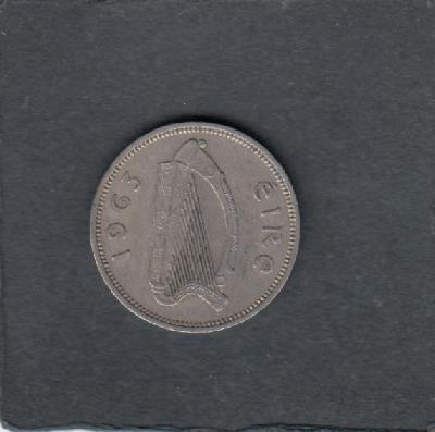Beschrijving: 1 Shilling  COW